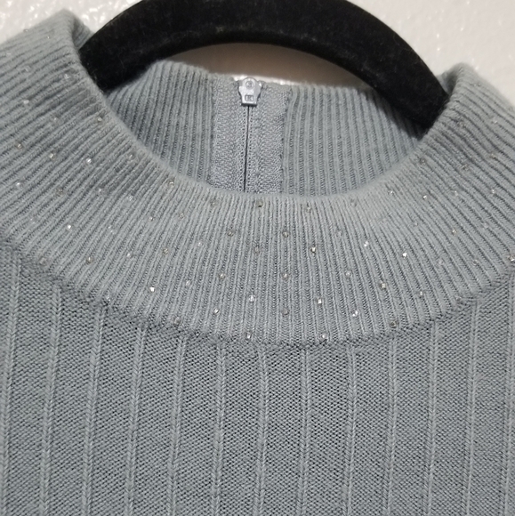 KORET, Mockneck sweater, Size S, color: grayblue. - Picture 8 of 10